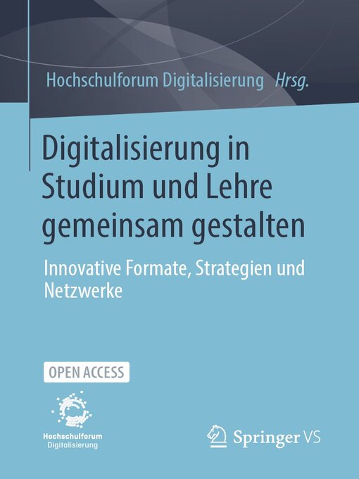 Title details for Digitalisierung in Studium und Lehre gemeinsam gestalten by Geschäftsstelle beim Stifterverband - Available